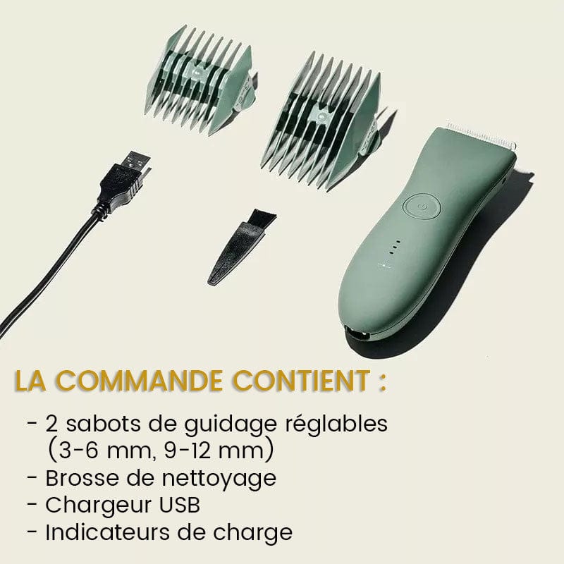 Tondeuse pour le corps + parties intimes