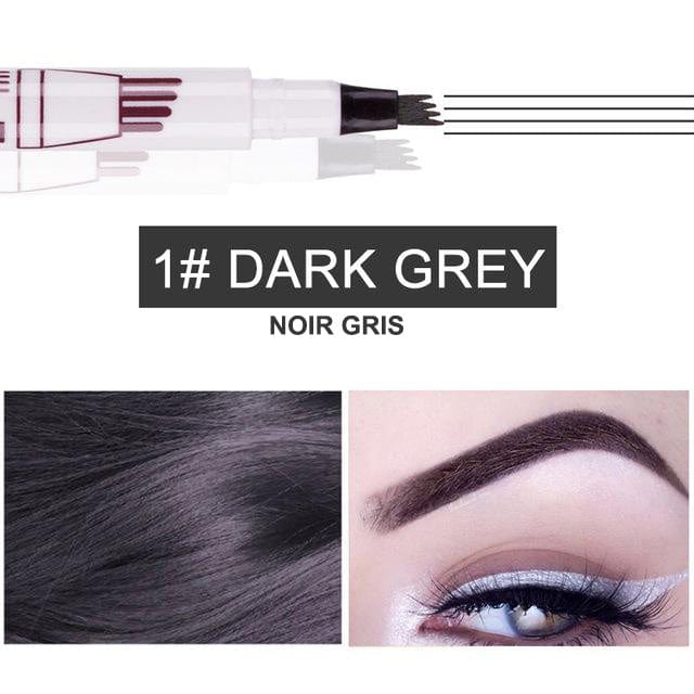 Perfect EyeBrow Le crayon précision Waterproof Dark Grey (Noir Gris)