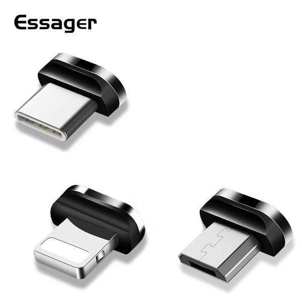 Connecteur De Câble USB Magnétique ESSAGER™ Pour IPhone, Android Et Type C