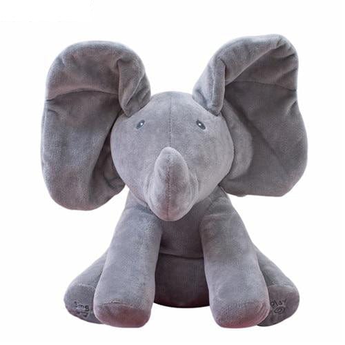 Dumbo l'éléphant animé et musical Gris