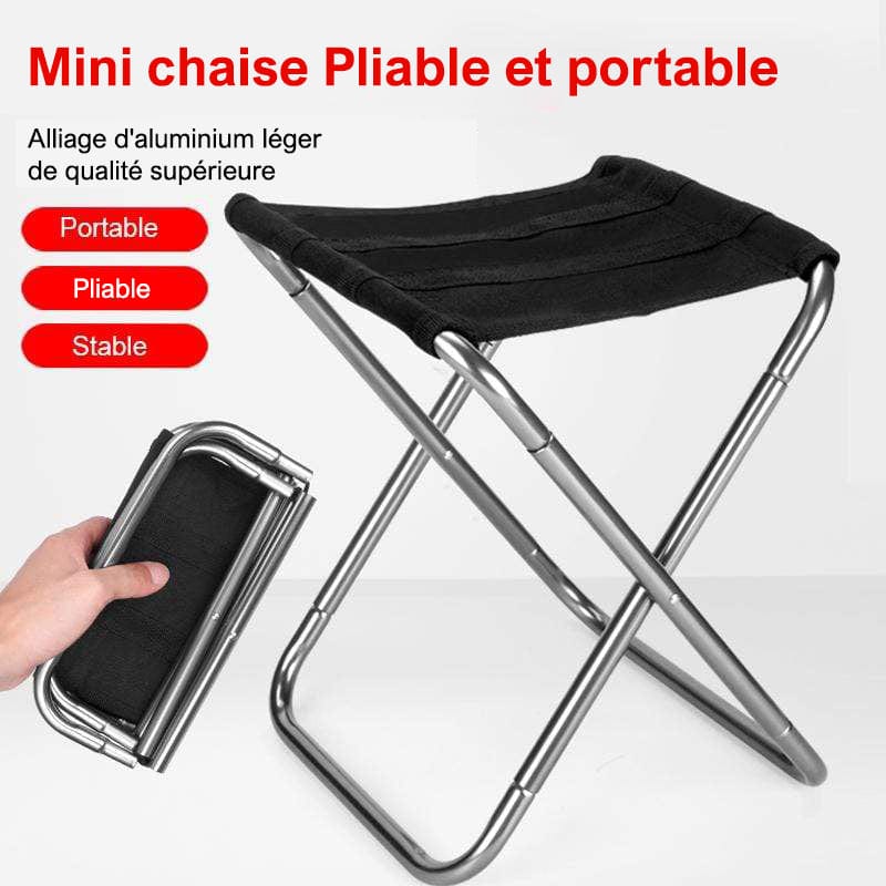 Mini chaise pliable et portable
